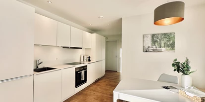 Monteurwohnung - Niederbipp - Küche / Esszimmer - Möbliertes Business Apartment / Tiny House