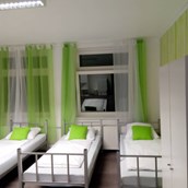 Monteurwohnung: Einzelbetten der Monteurzimmer NAG Boarding Houses in Hamburg - Rose