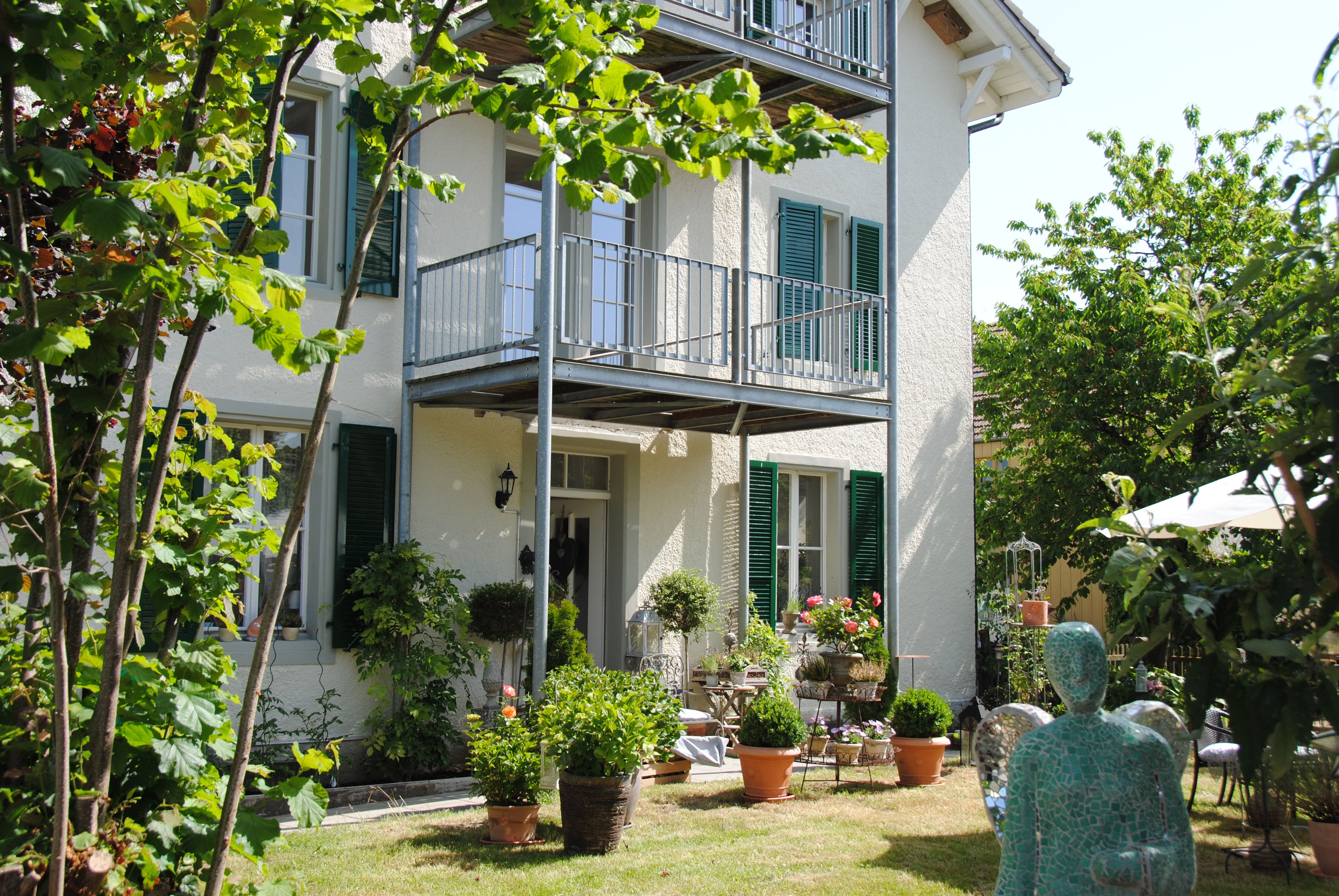 Monteurzimmer: Aussenbereich - Möbliertes Business Apartment Derendingen #1