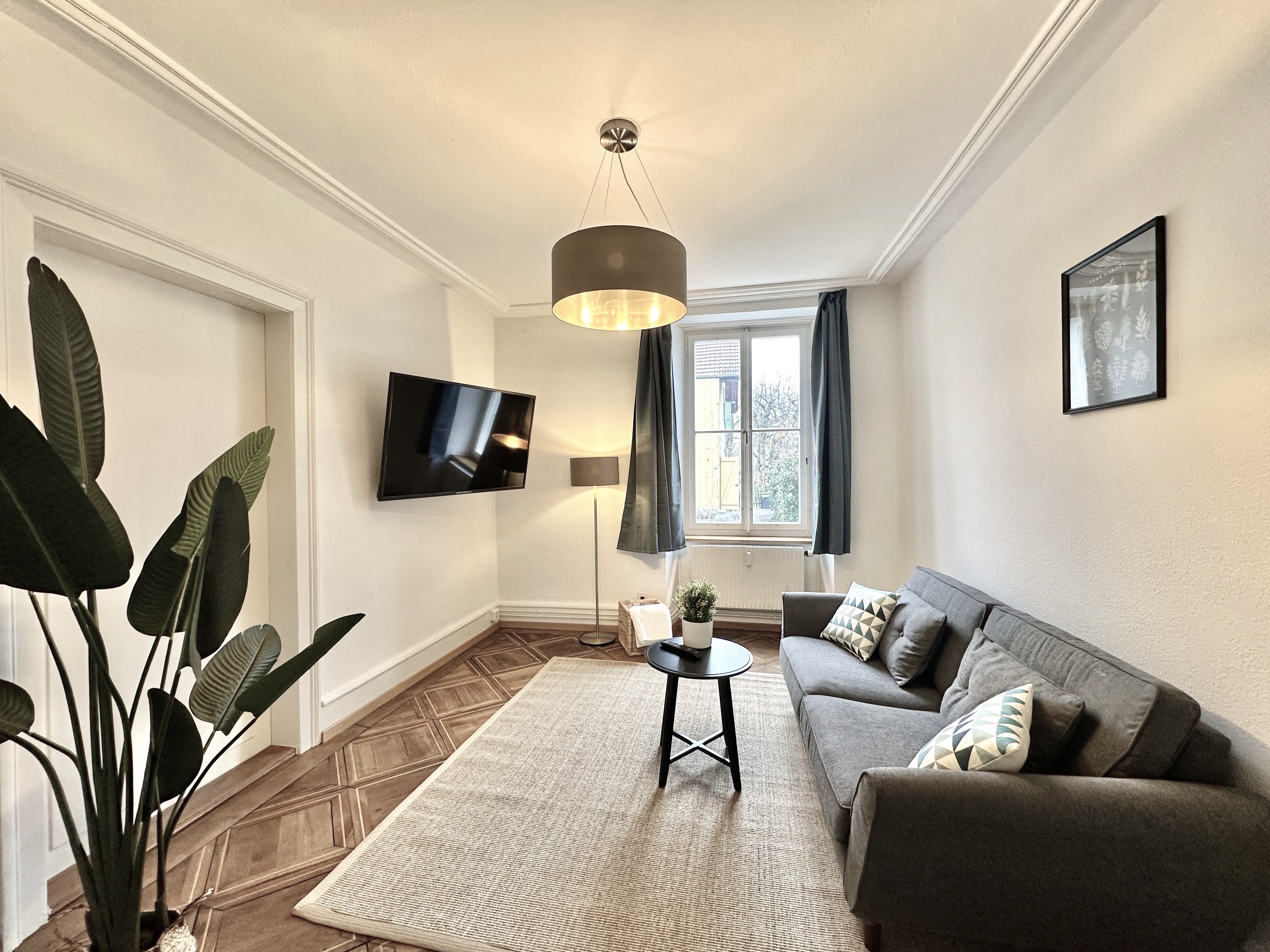 Monteurwohnung - Kühlschrank - Schweiz - Wohnzimmer - Möbliertes Business Apartment Derendingen #1