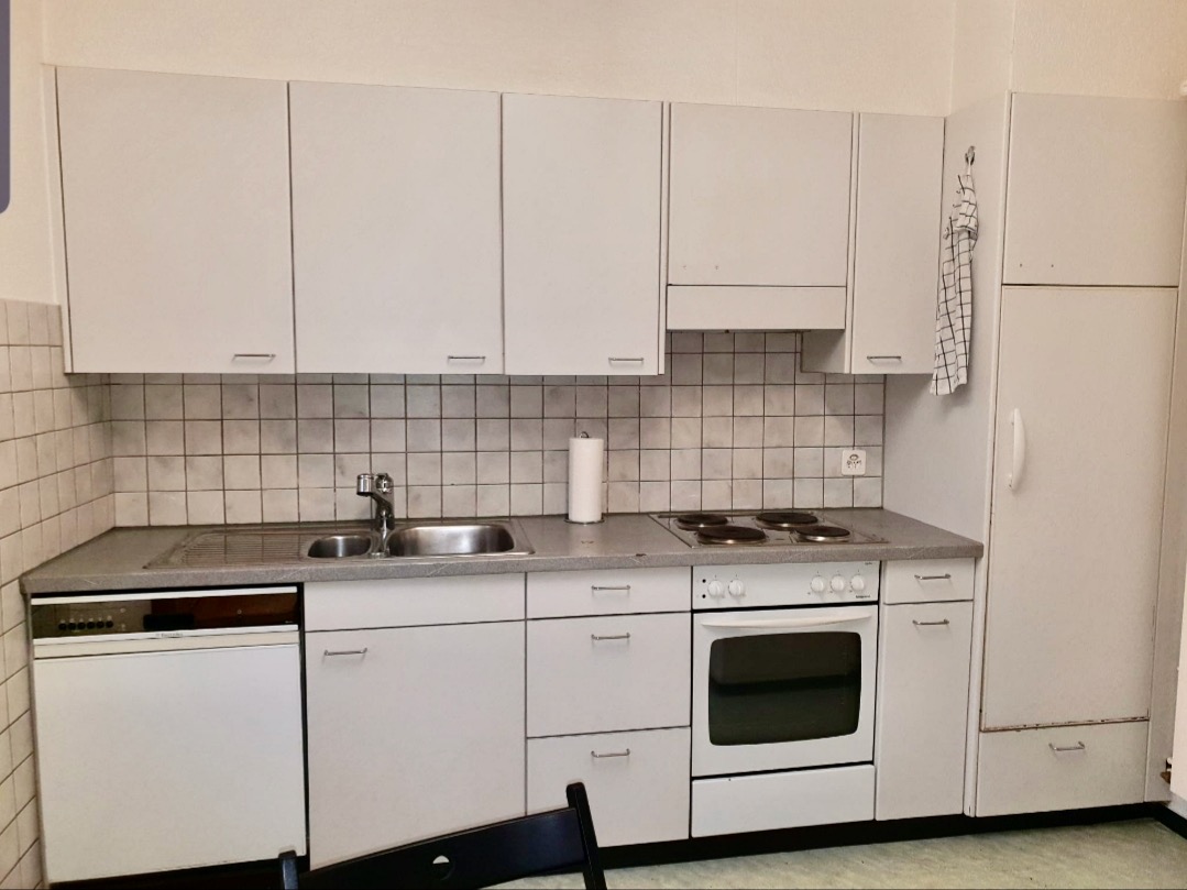 Monteurwohnung - Kühlschrank - Schweiz - Küche - Möblierte Gruppen Apartments Balsthal