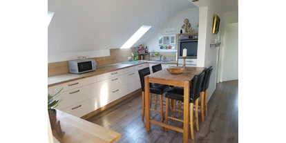 Monteurwohnung - Badezimmer: eigenes Bad - Münsterland - Großzügige Küche mit viel Platz - Monteurwohnung im Grünen!