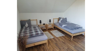 Monteurwohnung - Badezimmer: eigenes Bad - Münsterland - Schlafzimmer 1 - Monteurwohnung im Grünen!