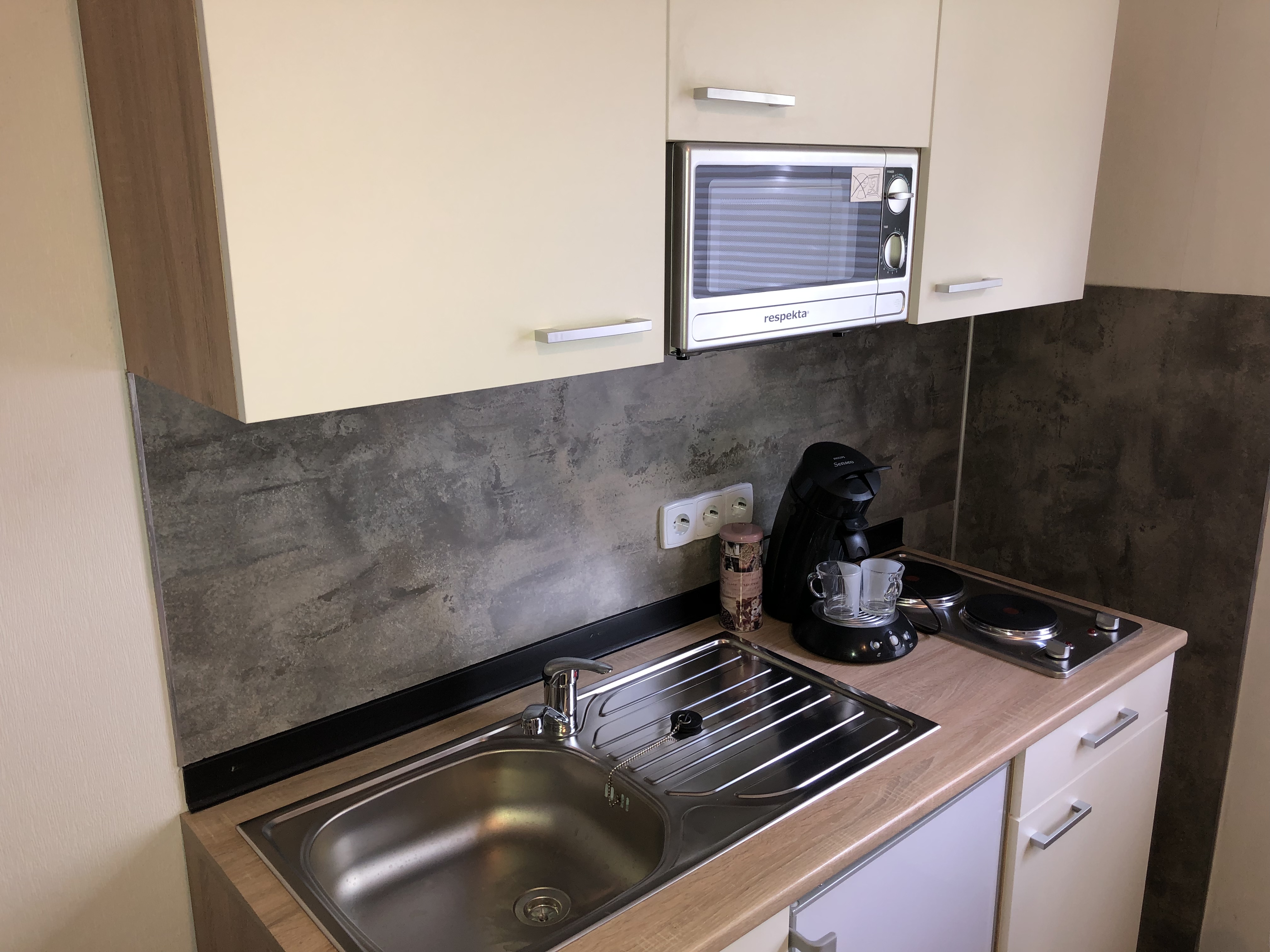 Monteurwohnung - Dülmen - Singleküche - Wildpferdchen