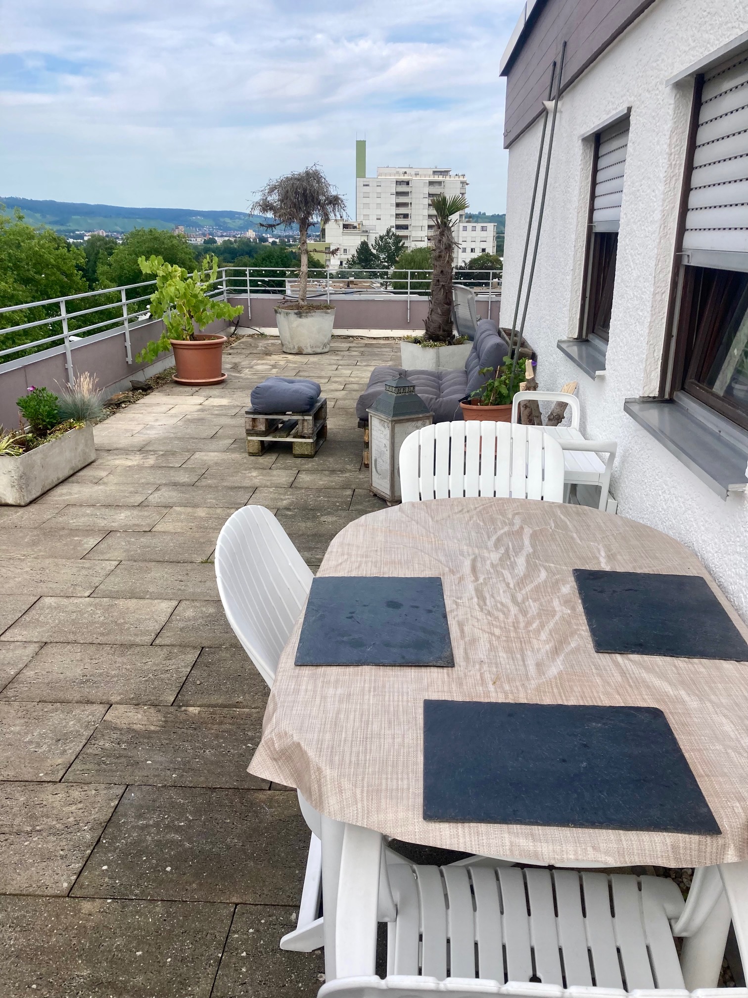 Monteurwohnung - WLAN - Wiesbaden - Penthouse für 5 Personen
