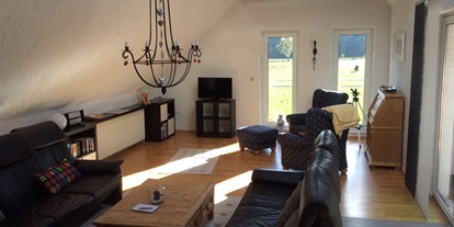 Monteurwohnung - Zimmertyp: Einzelzimmer - PLZ 26901 (Deutschland) - Das ist unser großzügiges Wohnzimmer  - Ferienwohnung am Mühlendamm 