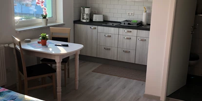 Monteurwohnung - PLZ 38889 (Deutschland) - Doppelzimmer mit Küchenzeile und Bad