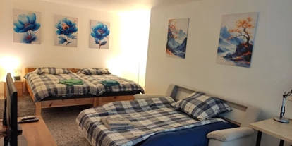 Monteurwohnung - PLZ 75433 (Deutschland) - Gästezimmer La Siesta - 2 Einzelbetten + Schlafsofa 140 cm - Gästezimmer La Siesta