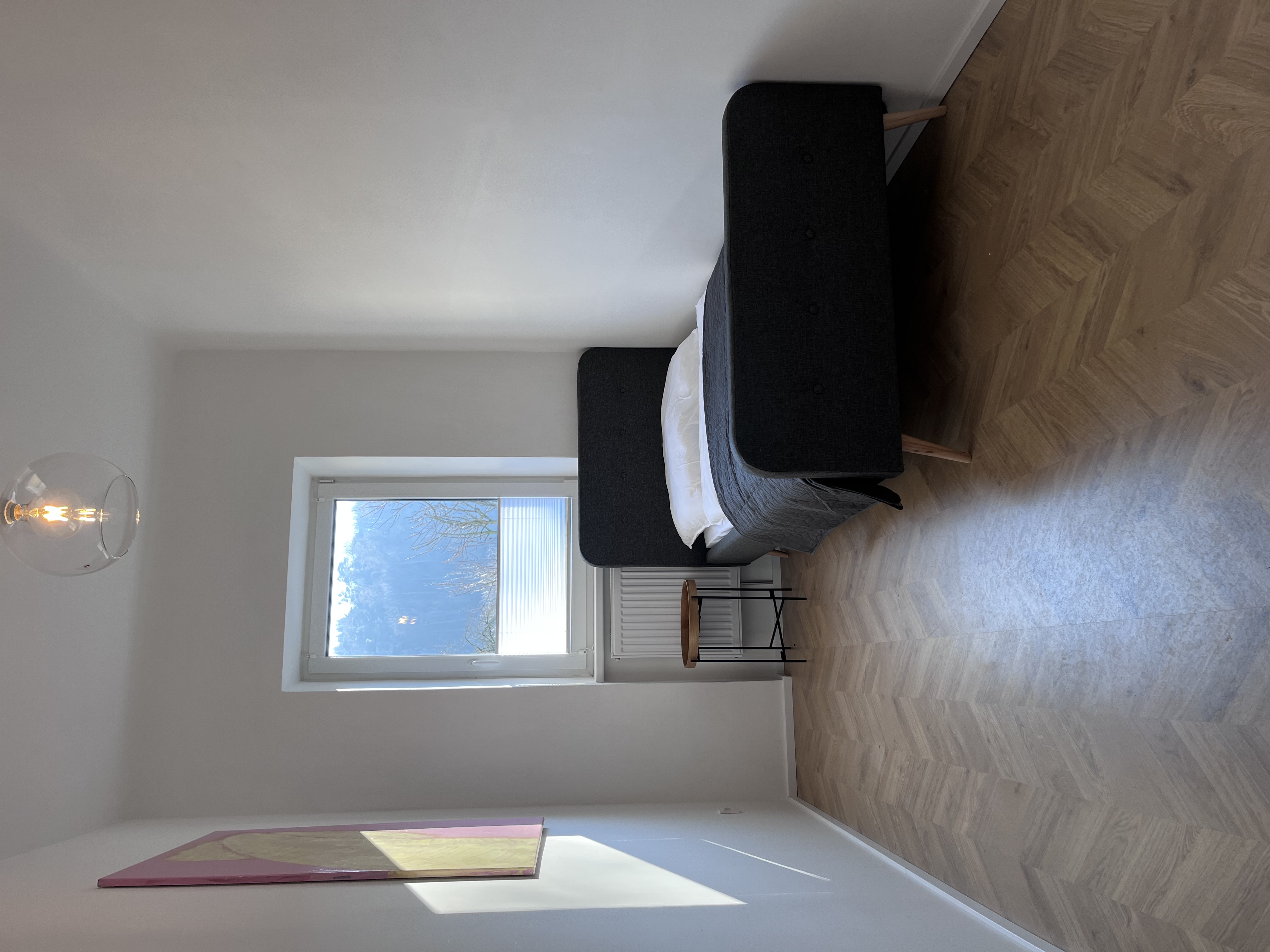 Monteurwohnung - Weidling (Klosterneuburg) - Das 1-Bett-Zimmer.  - Komfortables Apartment: 2 Einzel-, 1 Doppelzimmer