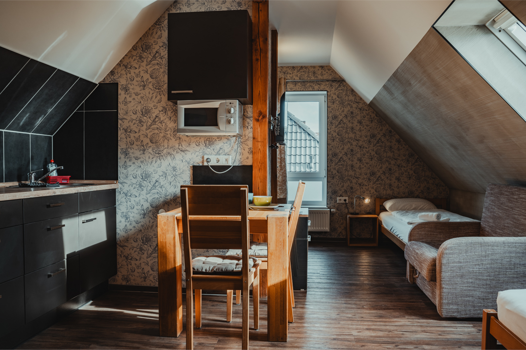 Monteurzimmer: Studio - Flaty-Apartmenthaus H13