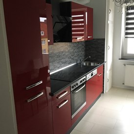 Monteurzimmer: Detailfoto ( Küche in einer 3 Raum- Wohnung in Bremerhaven - Mitte im Zentrum .  - Cityhome Bremerhaven