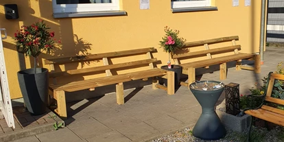 Monteurwohnung - PLZ 74336 (Deutschland) - Sitzgelegenheiten im Außenbereich - Pension Jasmin