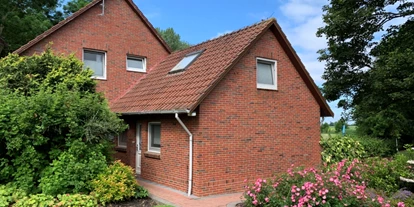 Monteurwohnung - Bettwäsche: Bettwäsche gegen Gebühr - Deutschland - Hintereingang zur Wohnung - ANNA KÜSTE: Urige Maisonettewohnung zum Wohlfühlen