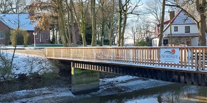 Monteurwohnung - Bettwäsche: Bettwäsche gegen Gebühr - Deutschland - Brücke zu unserem Nordsee Urlaubsparadies - DOLLE SCHOLLE: Wohnung mit Platz für bis zu 5 Gäste