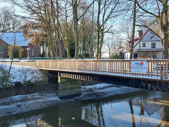 Monteurzimmer: Brücke zu unserem Nordsee Urlaubsparadies - DOLLE SCHOLLE: Wohnung mit Platz für bis zu 5 Gäste