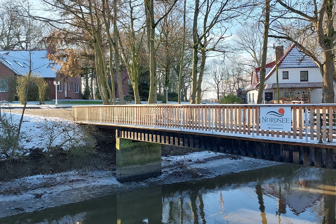 Monteurzimmer: Brücke zu unserem Nordsee Urlaubsparadies - DOLLE SCHOLLE: Wohnung mit Platz für bis zu 5 Gäste