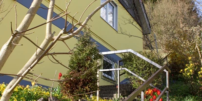 Monteurwohnung - PLZ 72531 (Deutschland) - Aufgang zum Haus - Ferienwohnung Palmgarten