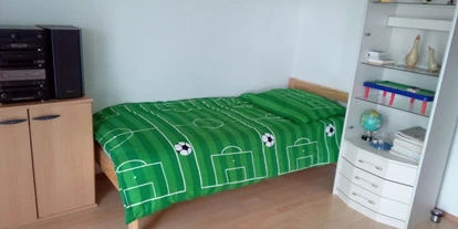 Monteurwohnung - PLZ 72531 (Deutschland) - Bett - Ferienwohnung Palmgarten