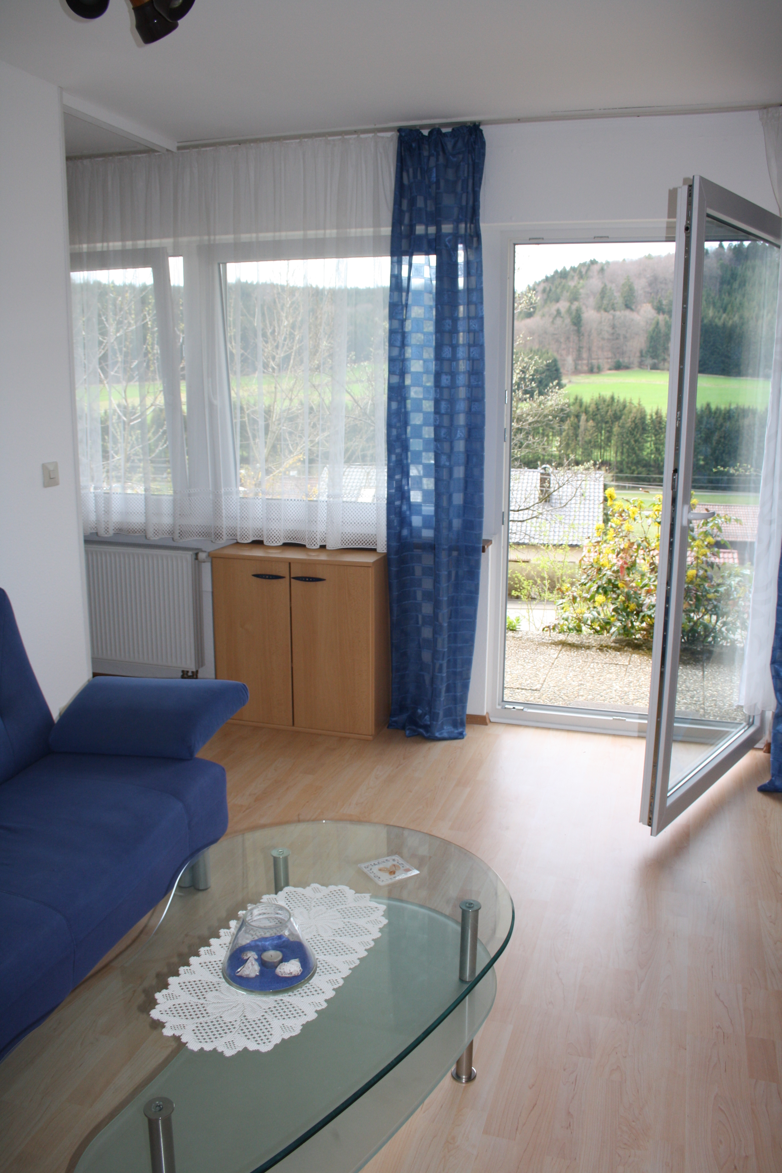 Monteurwohnung - Veringenstadt - Wohnzimmer - Ferienwohnung Schwäbische Alb
