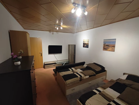 Monteurzimmer: Schlafzimmer 1 - Monteur-Bungalow Osnabrück