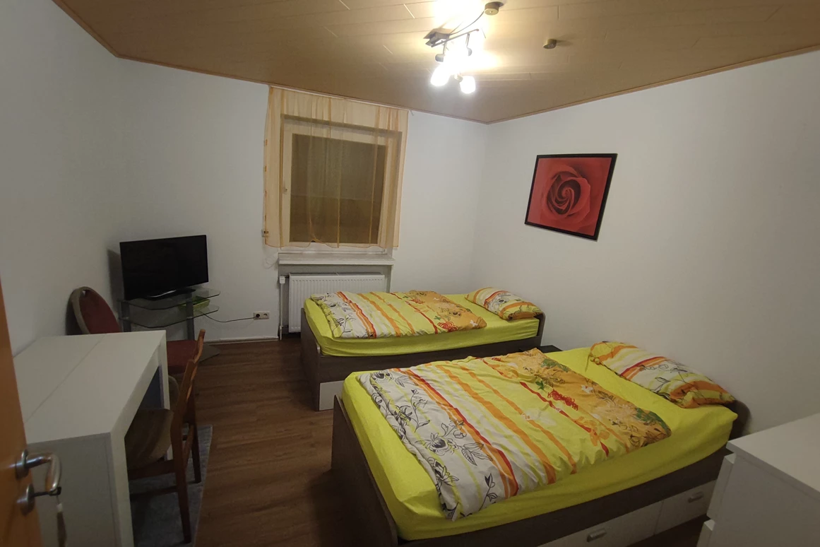 Monteurzimmer: Schlafzimmer 2 - Monteur-Bungalow Osnabrück