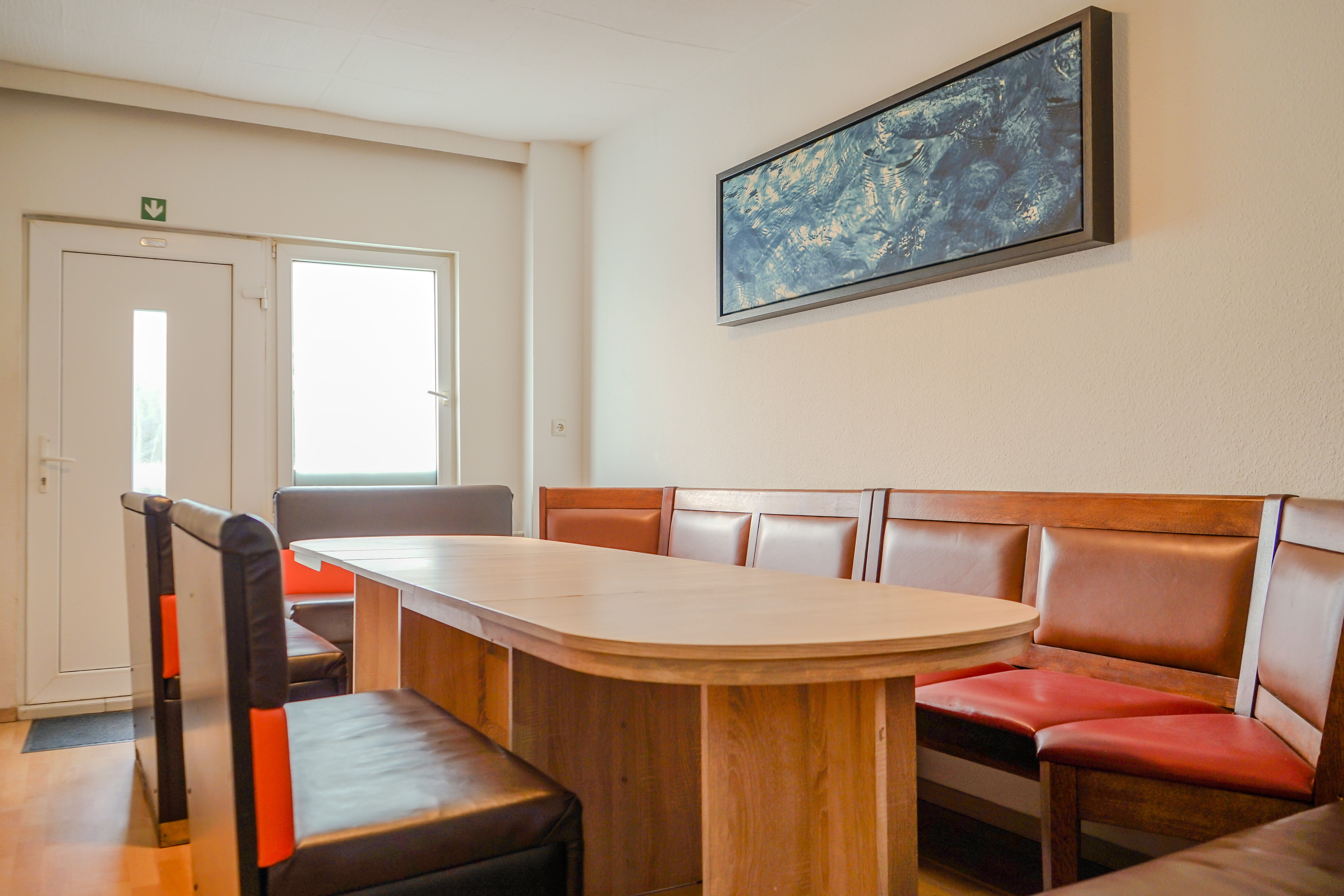 Monteurwohnung - Zimmertyp: Doppelzimmer - Thüringen - Gemeinschaftsraum - Gästehaus für Monteure bei Jena | 44 Betten!