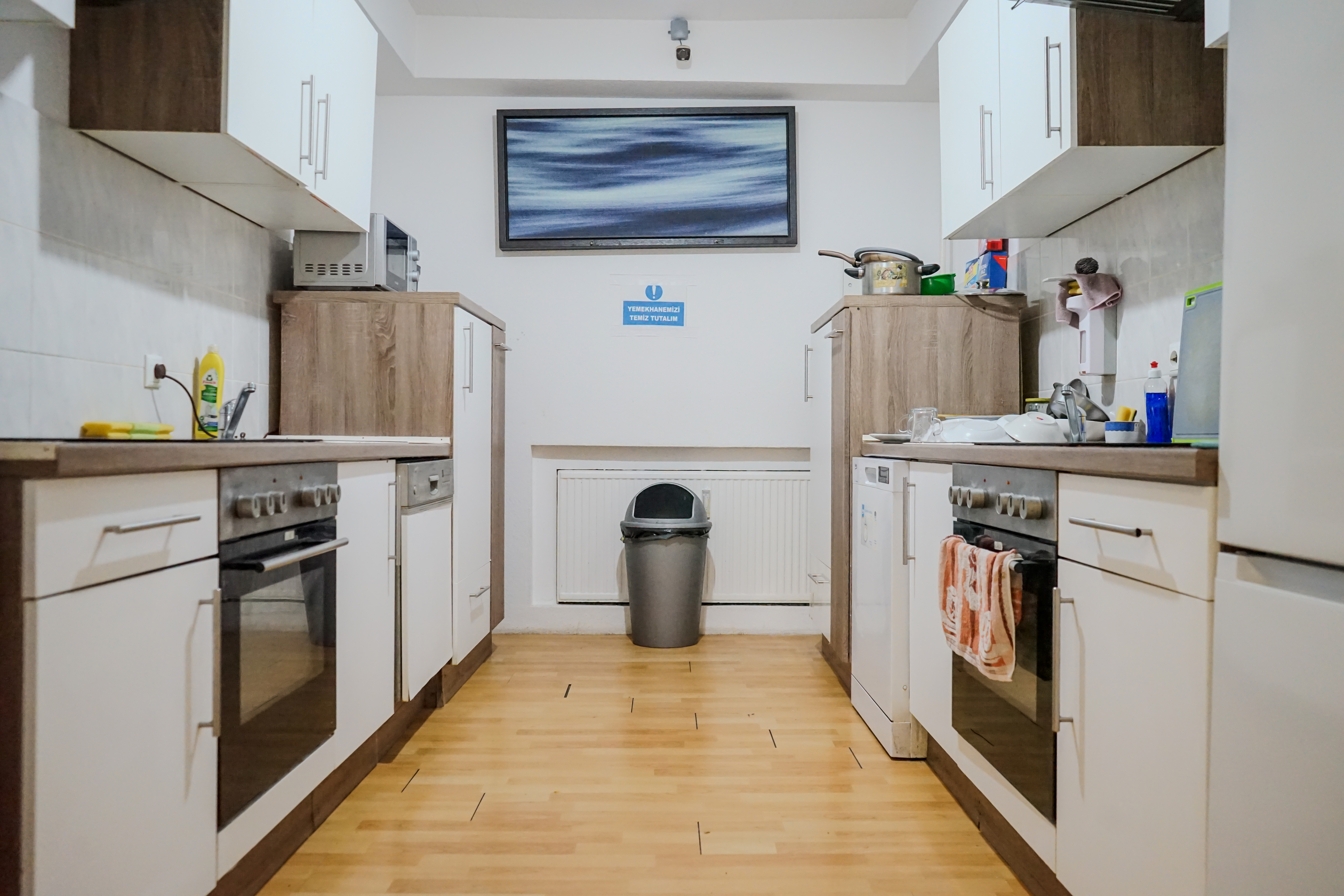 Monteurzimmer: Küche - Gästehaus für Monteure bei Jena | 44 Betten!