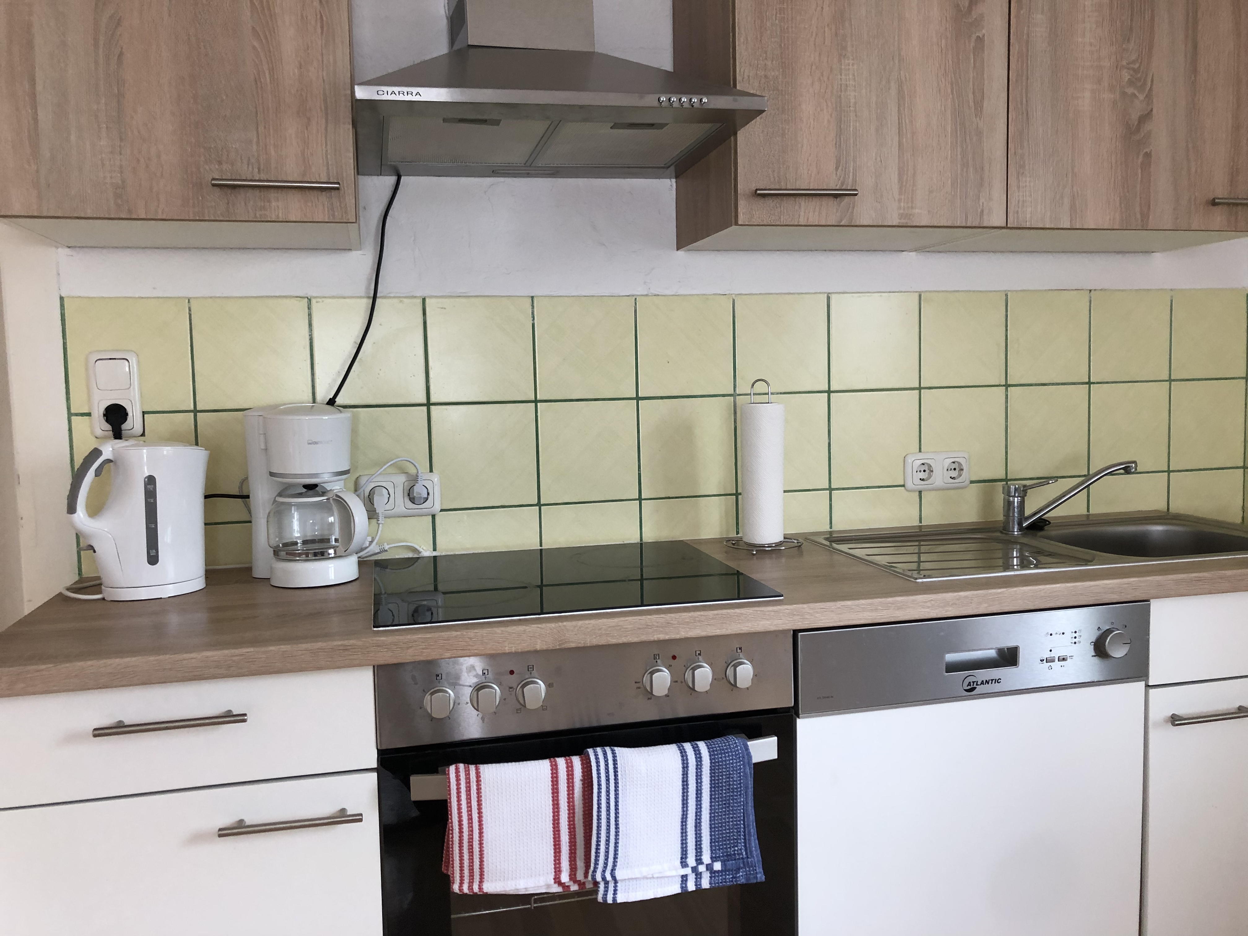 Monteurzimmer: Küche - (AM111) Liebevoll eingerichtete Monteurwohnung 