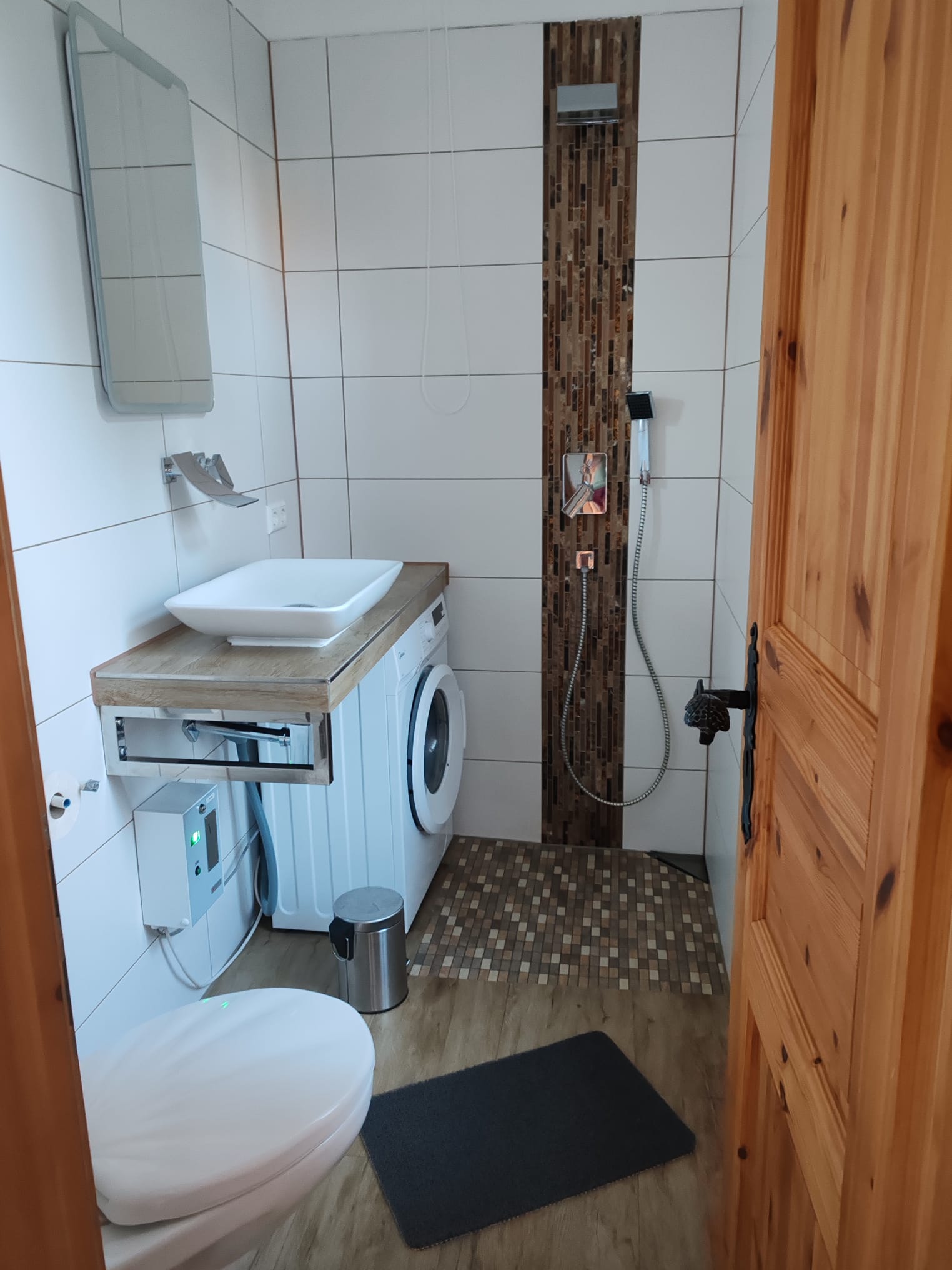 Monteurzimmer: Wohnung 3 - Badezimmer - Monteurunterkünfte - Elbe Quartier Meißen 