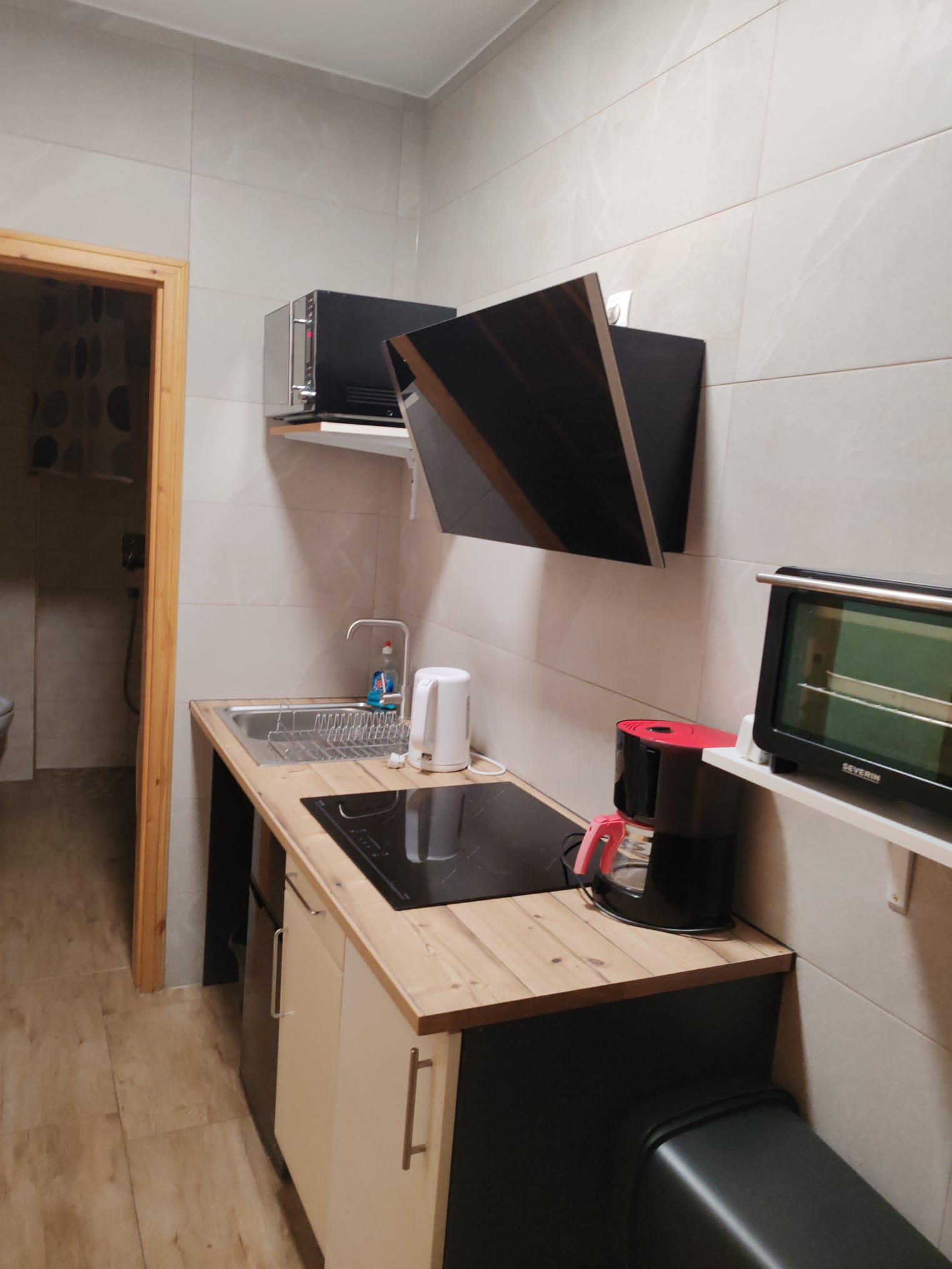 Monteurzimmer: Wohnung 5 - Küchenbereich - Monteurunterkünfte - Elbe Quartier Meißen 