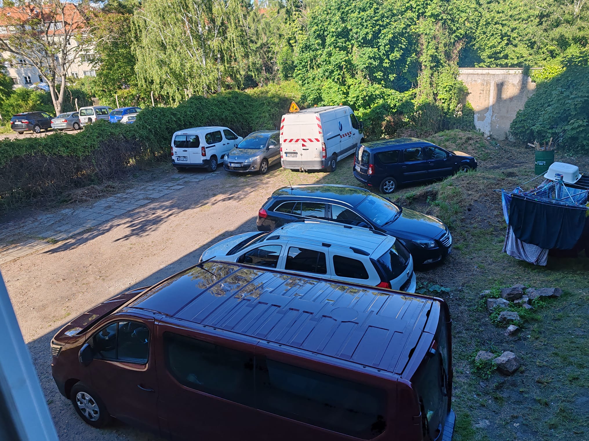 Monteurzimmer: Parkplatz im Hof - Monteurunterkünfte - Elbe Quartier Meißen 