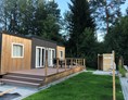 Monteurzimmer: Außenansicht - Mobilheim mit Sauna und Whirlpool (WA103)