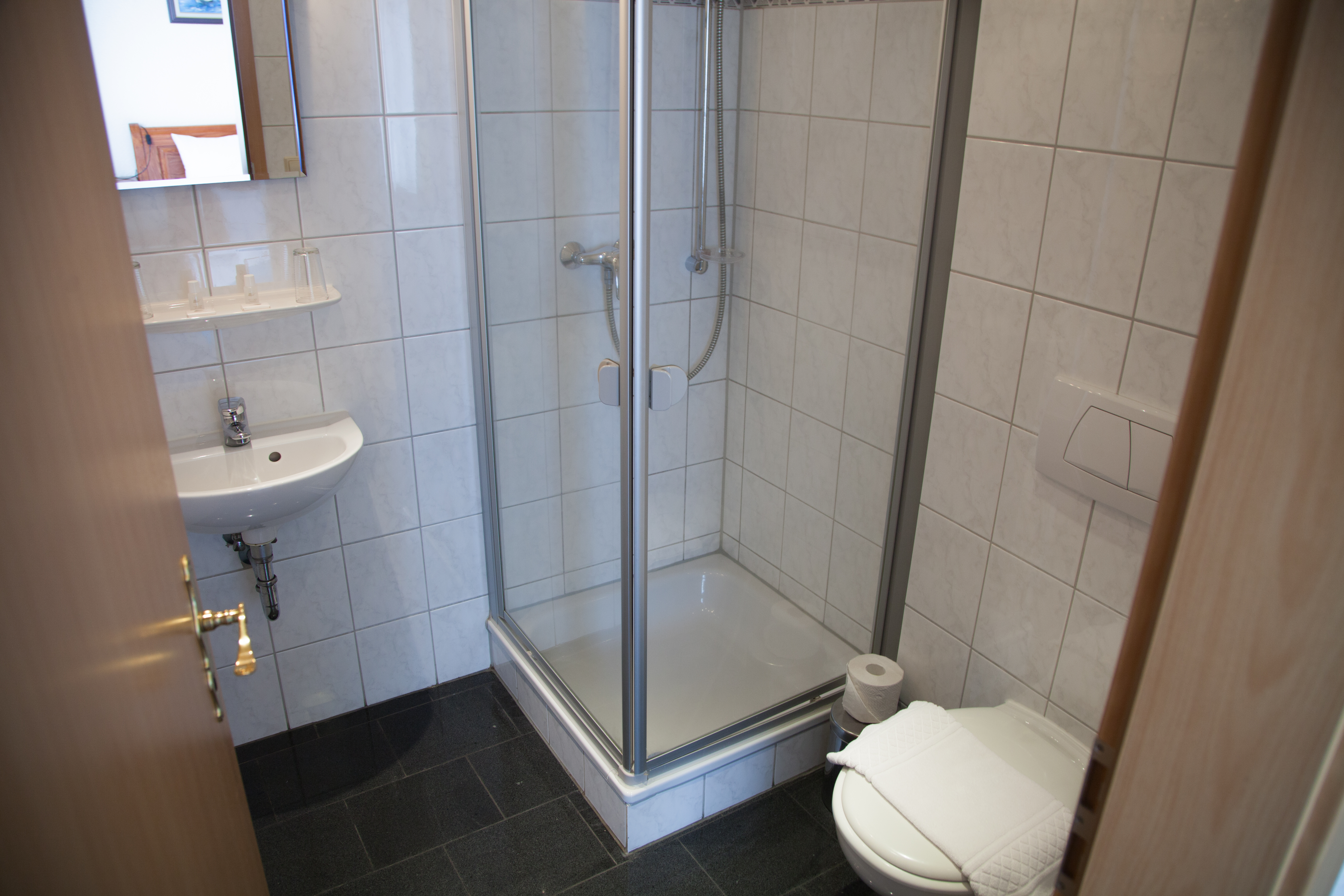 Monteurwohnung - Schwandorf - Dusche/WC - Hotel Atlantis