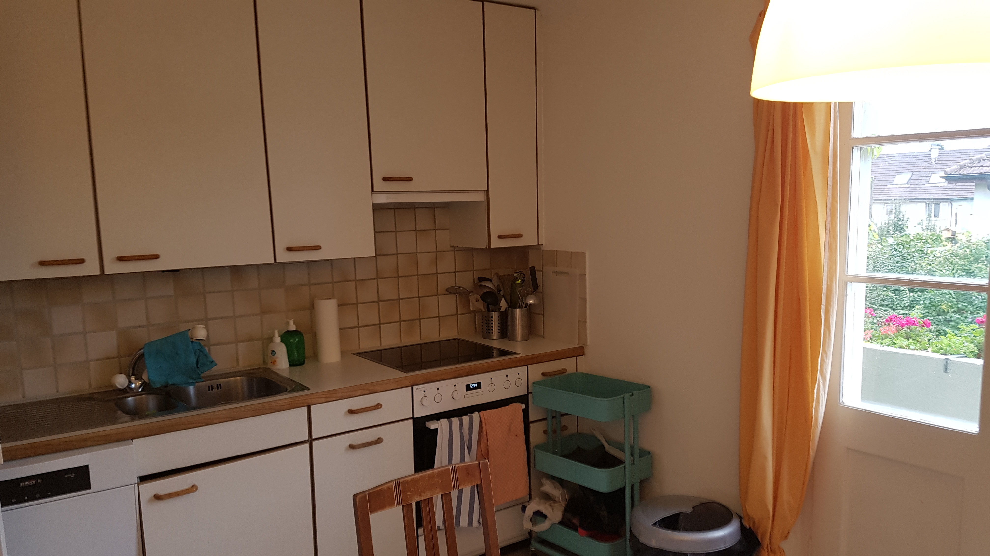 Monteurwohnung - Region Bodensee - Küche - 4.5 Zimmerwohnung mit drei Schlafzimmern