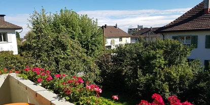 Monteurwohnung - Region Bodensee - Blick vom Balkon - 4.5 Zimmerwohnung mit drei Schlafzimmern