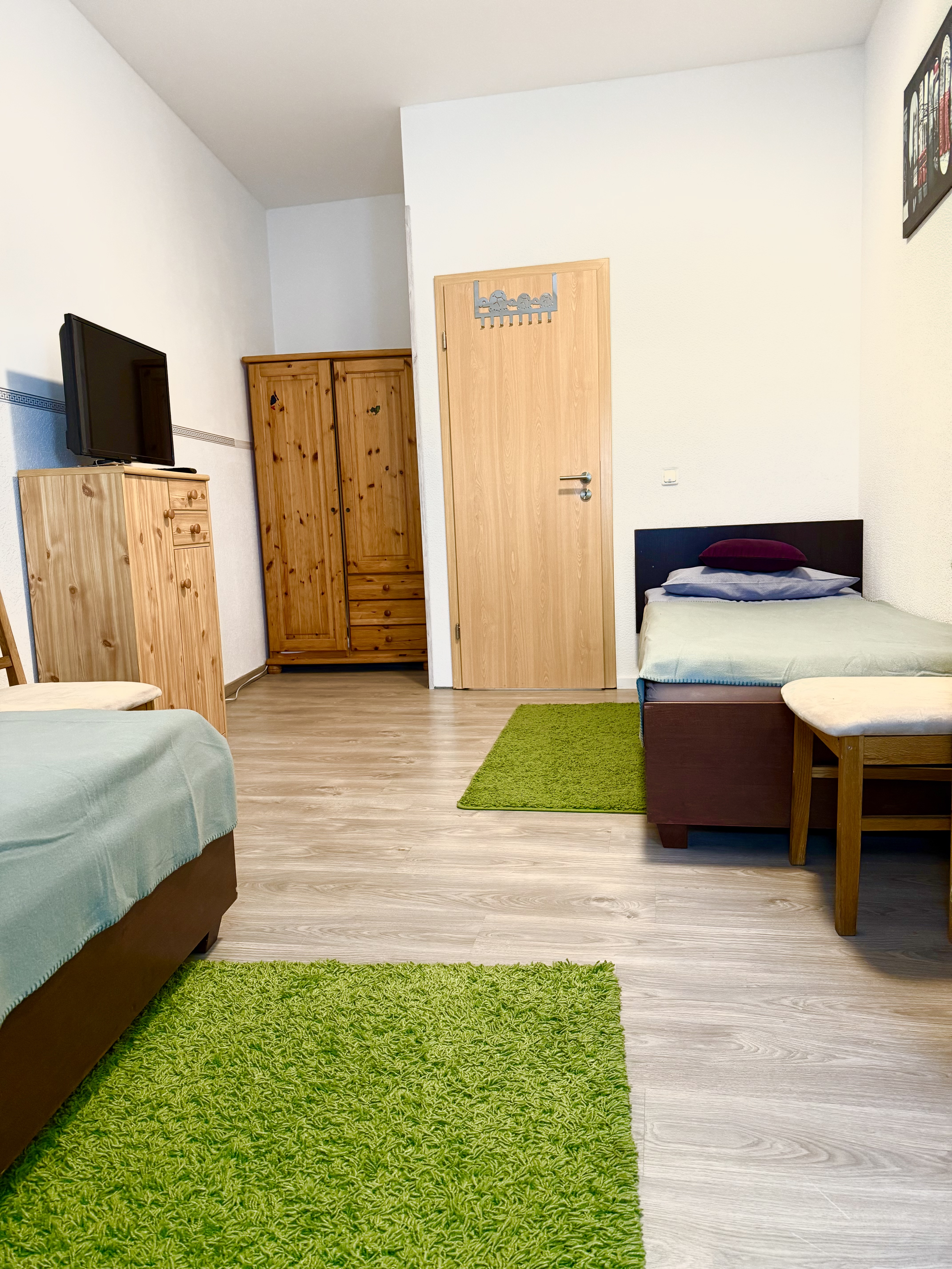 Monteurwohnung - Parkplatz: eigener Parkplatz vorhanden - Münsterland - Gemütliche 2-Zimmerwohnung mit großem Parkplatz