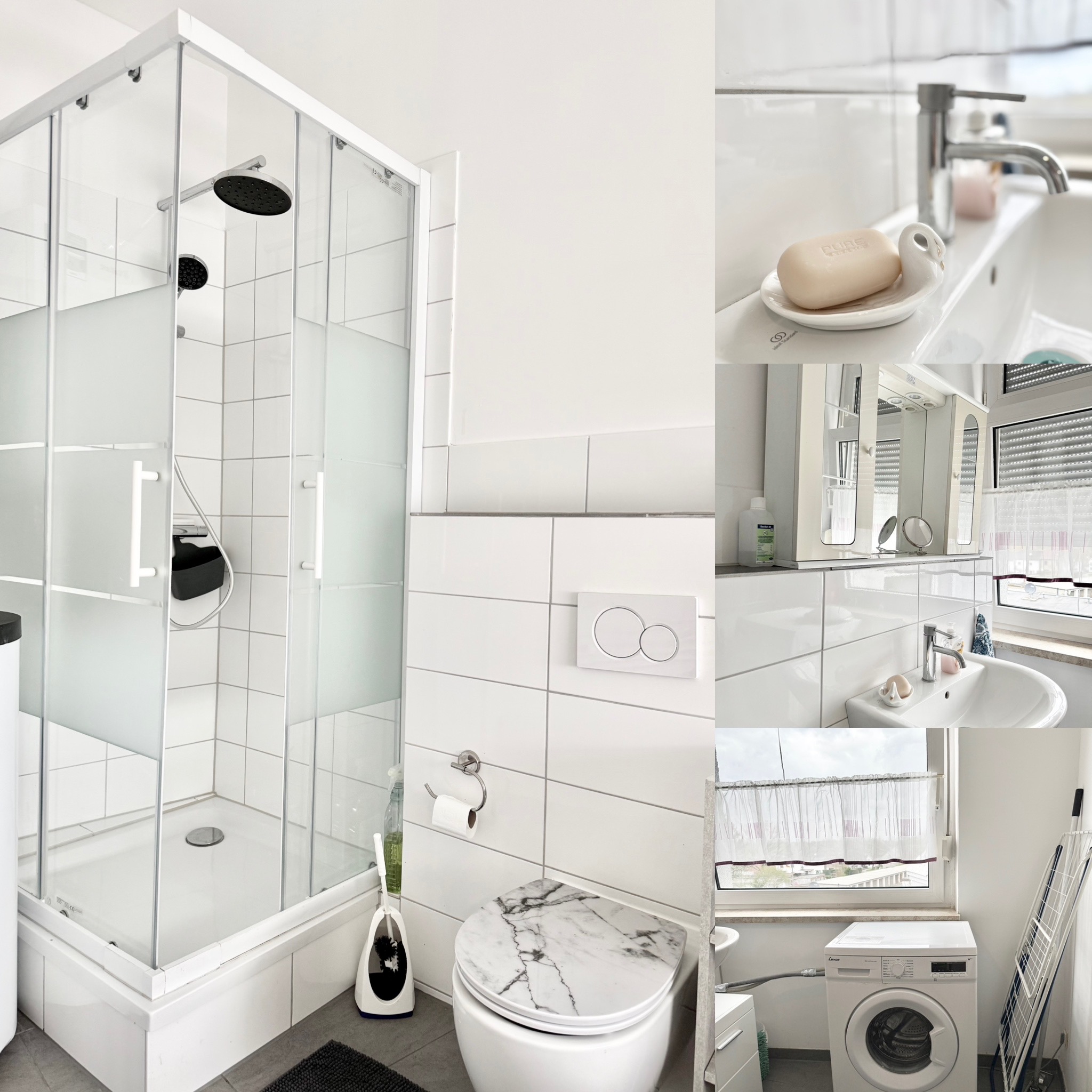 Monteurwohnung - Parkplatz: eigener Parkplatz vorhanden - Münsterland - Gemütliche 2-Zimmerwohnung mit großem Parkplatz