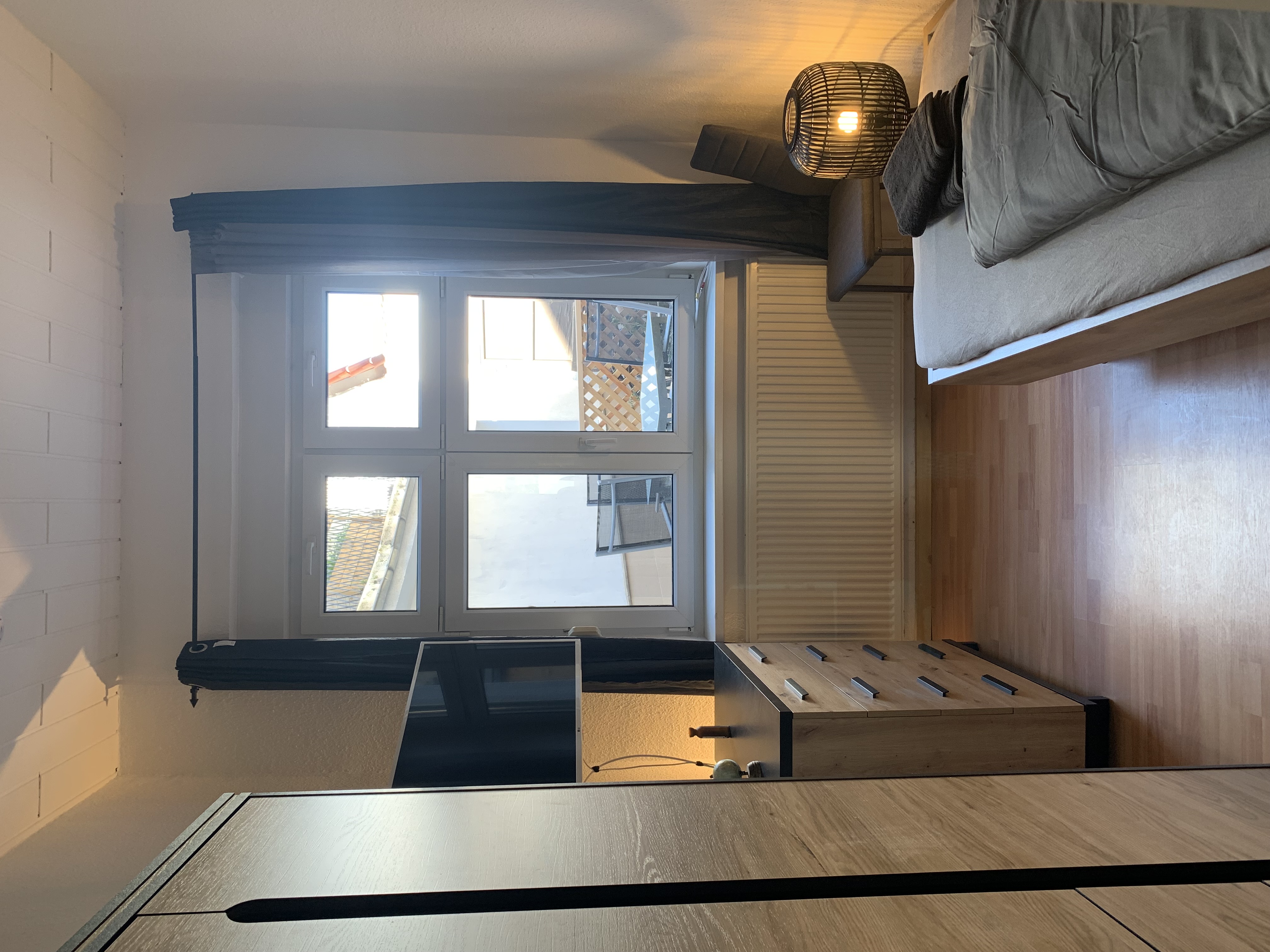 Monteurwohnung - Zimmertyp: Doppelzimmer - Plaue - Ruhiges Zimmer mit Einzelbetten und frischer Bettwäsche. - flex living -  Monteurwohnungen in Arnstadt