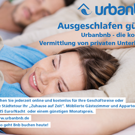 Monteurzimmer: flexibel wie im Hotel buchen, nur viel günstiger. - Urbanbnb bietet Zimmer und Ferienwohnungen in Stuttgart