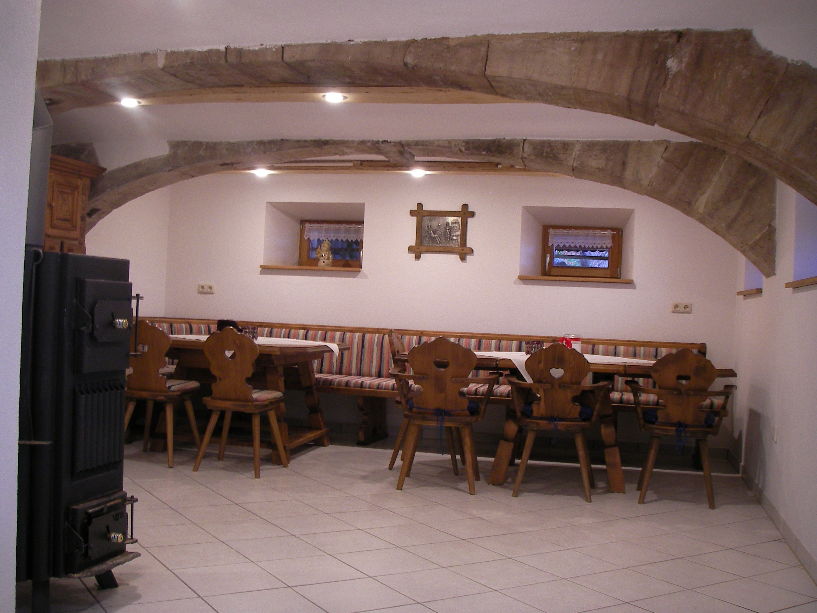 Monteurwohnung - Kulmbach - Wohnküche - Villa Lucia in Kulmbach