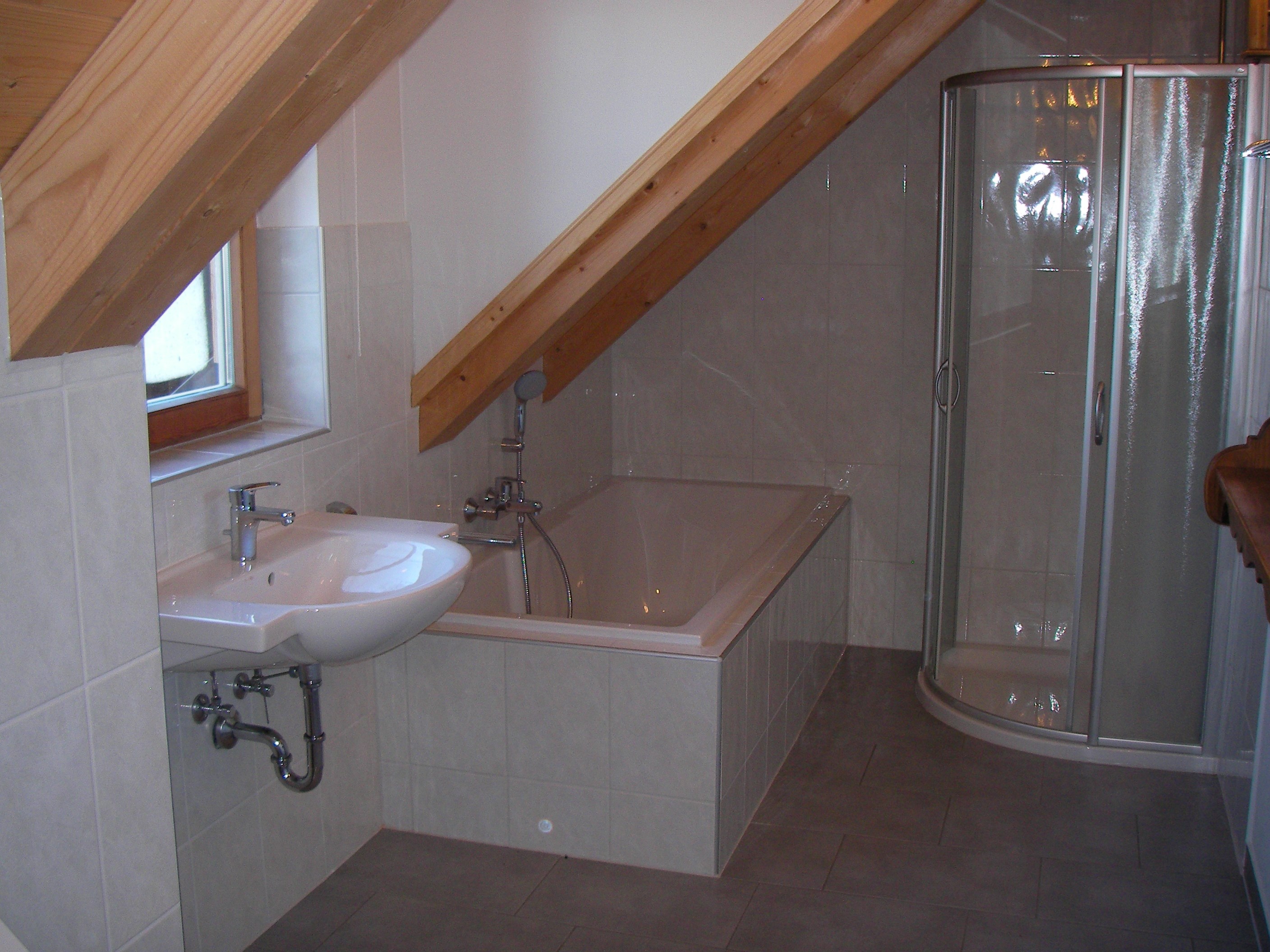 Monteurzimmer: Bad/DU/WC/Bidet - Villa Lucia in Kulmbach