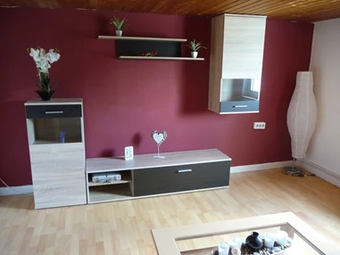 Monteurzimmer: Wohnzimmer  - Alte Post/ Katholische Grundschule