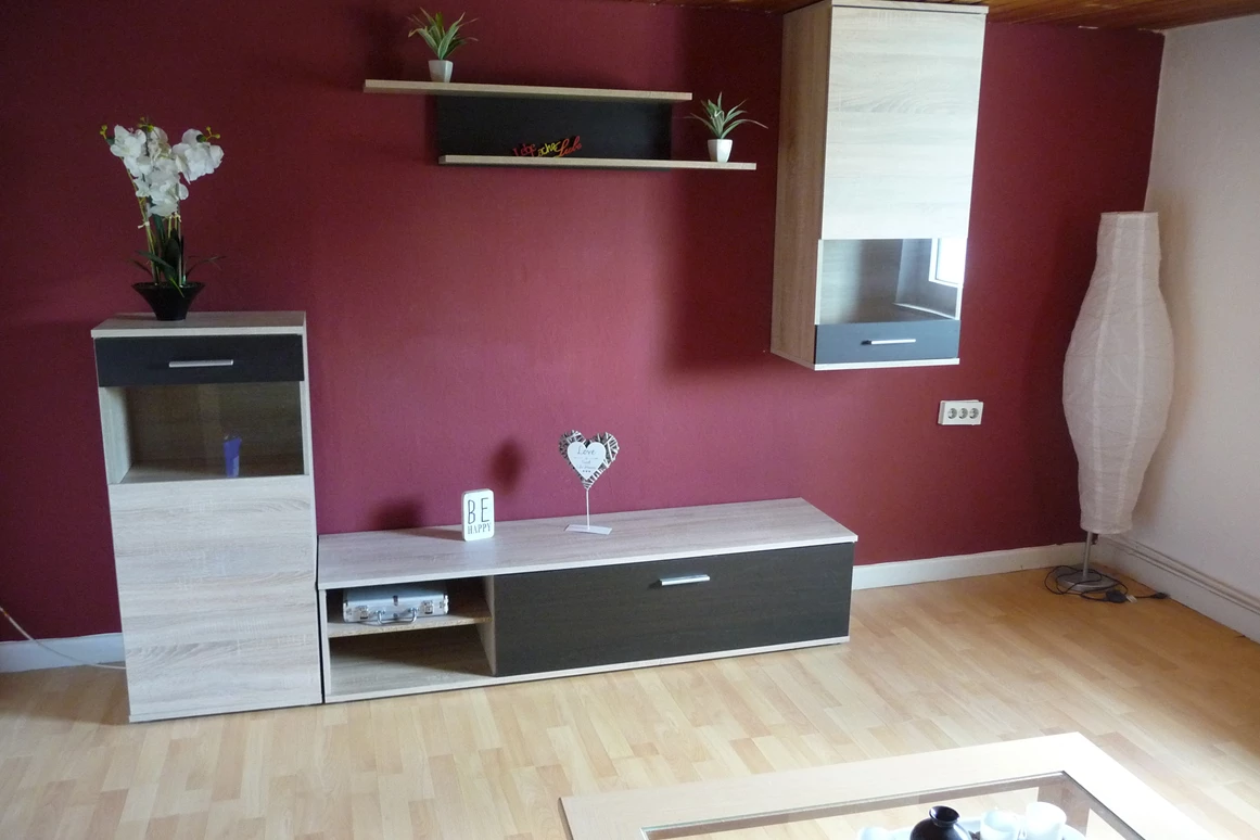 Monteurzimmer: Wohnzimmer  - Alte Post/ Katholische Grundschule