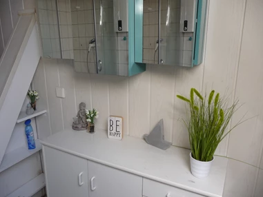 Monteurzimmer: Badezimmer - Alte Post/ Katholische Grundschule