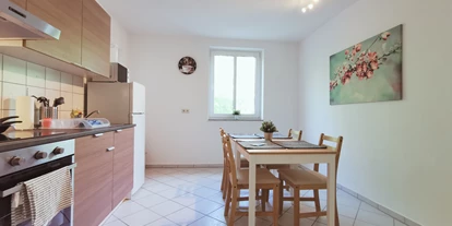 Monteurwohnung - Kaffeemaschine - Bielefeld - voll ausgestattetete Küche - flex living -  Monteurwohnungen in Bielefeld