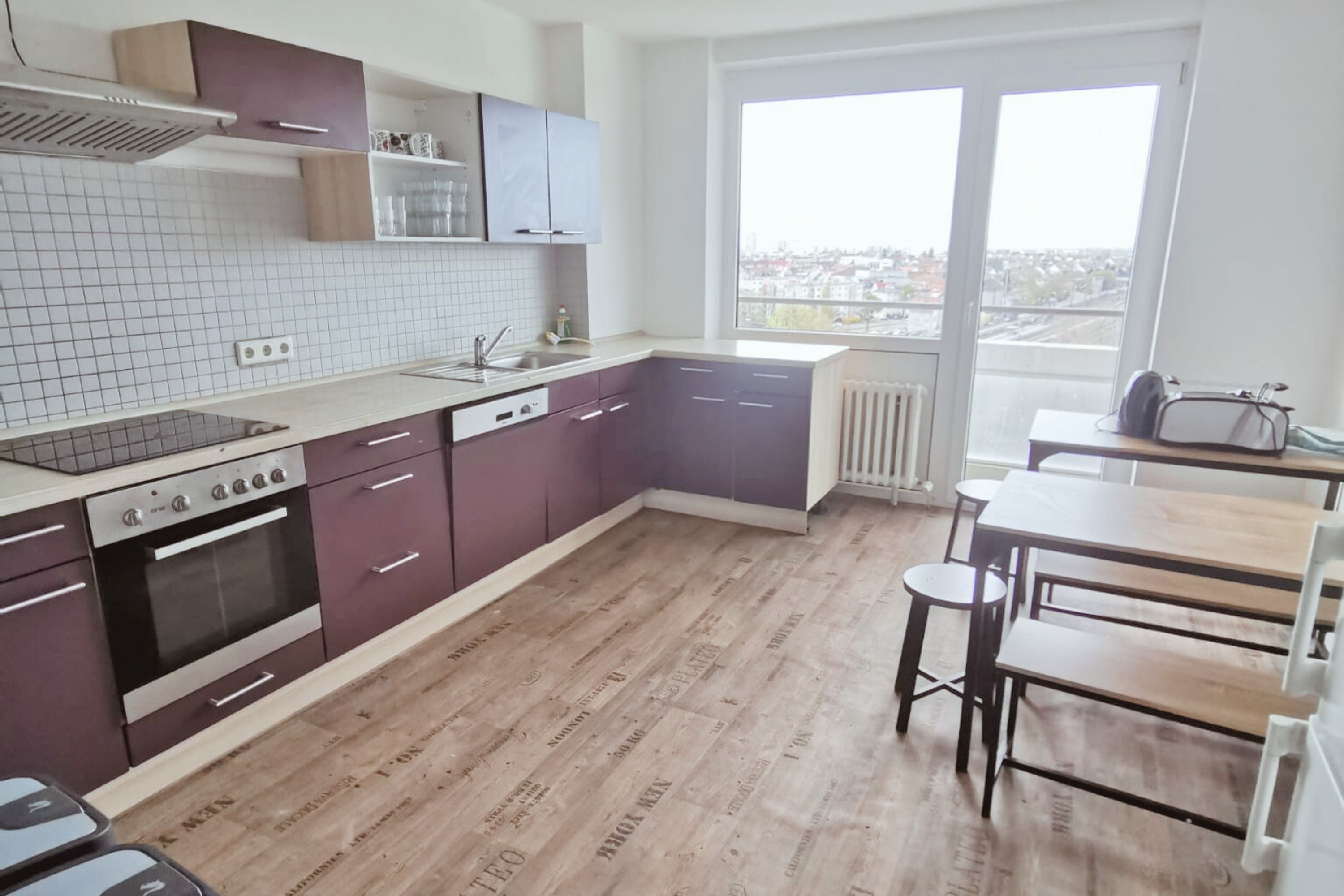 Monteurwohnung - Bettwäsche: Bettwäsche inklusive - Pfalz - voll ausgestattete Küche - flex living -  Monteurwohnungen in Ludwigshafen