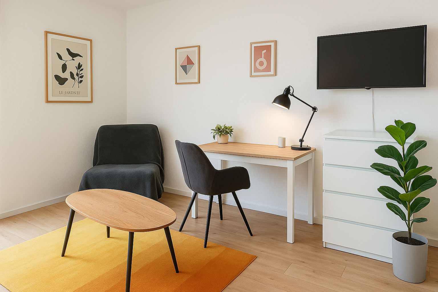 Monteurwohnung - Zörbig - Arbeitsplatz - StayInn Bitterfeld-Wolfen 