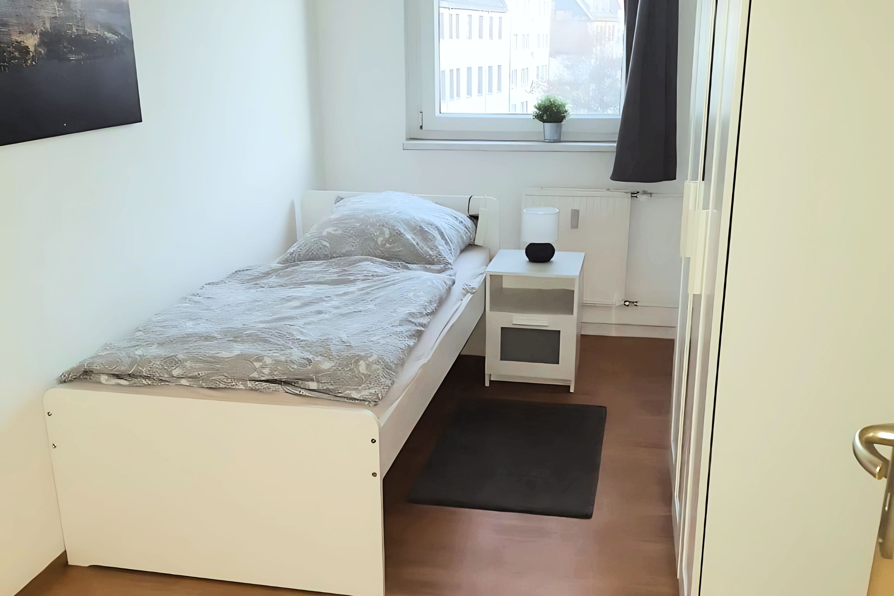 Monteurwohnung - Zimmertyp: Doppelzimmer - Thüringen - Jedes Bett für sich – getrennt schlafen für mehr Komfort.

 - flex living -  Monteurwohnungen in Gera