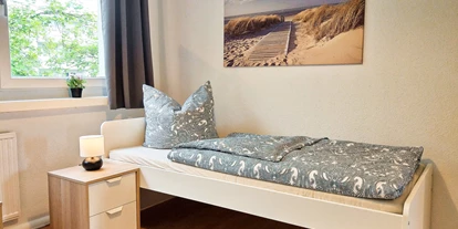 Monteurwohnung - PLZ 06110 (Deutschland) - Jedes Bett für sich – getrennt schlafen für mehr Komfort.
 - flex living -  Monteurwohnungen in Halle