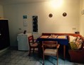 Monteurzimmer: Essecke in der Küche - Waldnestle Carlsberg 